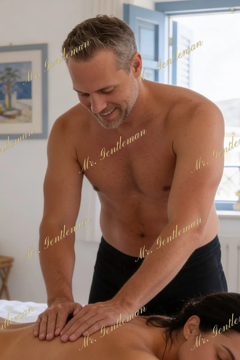 Male escort and gigolo for woman in Kamari Santorini