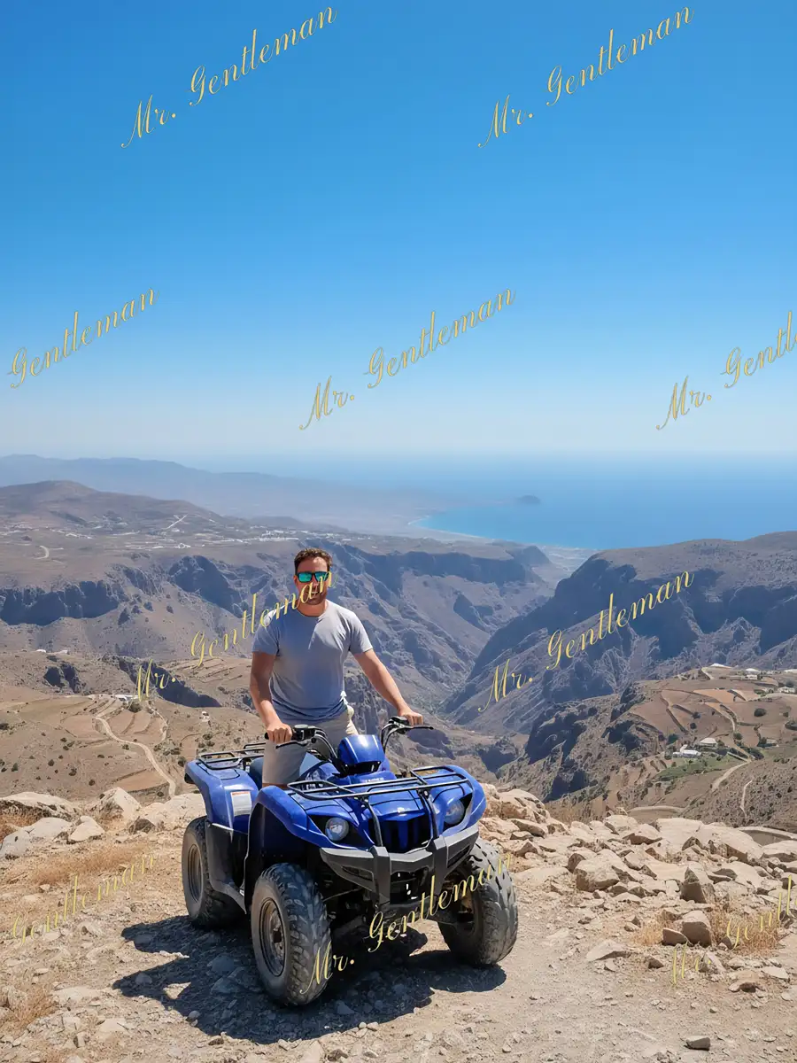 Luxury male escort gigolo in Perissa Santorini